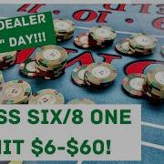 CRAPS DEALER TRAINING PRESSING THE 6 Or 8 ONE UNIT FROM 6 TO 60 COMMON PRESSES CASINO DEALER