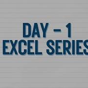 Excel Tutorial For Beginners Day 1 Introduction Excel Interface