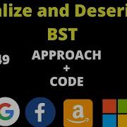 Serialize And Deserialize BST Leetcode Leetcode 449 Leetcode October Challenge