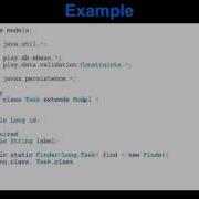 Introduction To Model Development In The Play Framework