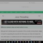 Difference Between Sleep And Wait Method In Java Javapedia Net