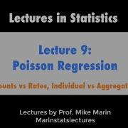 9 5 Poisson Regression Counts Vs Rates Individual Vs Aggregated Data