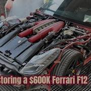 Restoring A 600K Ferrari F12 Controversial Paint Job Extreme Detailing Time Lapse