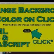 Change Background Color On Click Using HTML CSS JavaScript PRO Dev