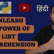 Tutorial 20 Become A Pro With Python List Comprehensions With 1 Line Of Code Krish Naik Hindi