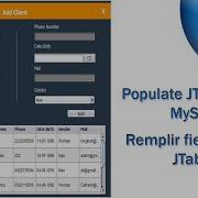 Java Project Tutorial 3 Populate JTable From MySQL Display Selected JTable Row Data In JTextFields