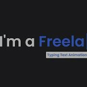 Multiple Typing Text Animation In HTML CSS JavaScript