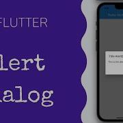 Flutter Alert Dialog Widget