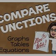 Compare Functions Video
