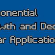 Exponential Growth Decay Car Application