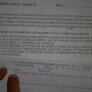 AP Stats Ch 11 Quiz A Simulations