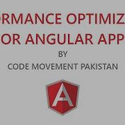 Performance Optimization For Angular Apps Code Movement Pakistan