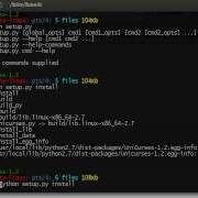 Python Curses 01 Intro And Hello World