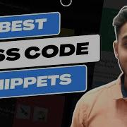Best CSS Code Snippets To Practice Frontend Development