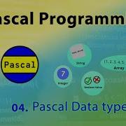 Pascal Data Types Programming Sinhala Resourceict