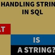 What Is A String In SQL SQL String