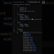 Spinner Animation With HTML CSS Shorts Spinneranimation Htmlcss