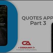 Flutter Quotes App AnimatedSwitcher Blurhash Unsplash Api