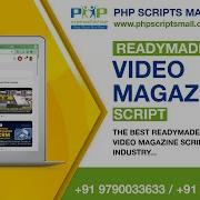 Readymade Video Magazine Highlight Features 2024 Technical Video Demo Readymade PHP Scripts