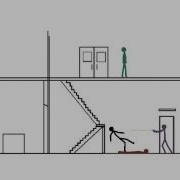 Stickfigure Fight Test Flash Animation
