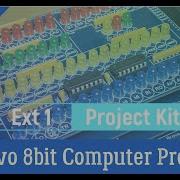 Bravo 8bit Computer Project Kit Inspired By Minimal Project And Ben Eater S 8bit Computer