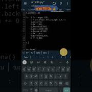 Python Turtle Ninza Graphics Art 234 Coding Status Shorts Python Pythonprogramming Howtomake