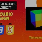 Rotating 3D Cube Animation Using Only CSS CSS 3D Transform Tutorial 1LiveEngineer