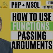 How To Use PHP Functions Argument Passing Pass By Value Reference PHP Functions Chapter 10