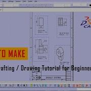 CATIA Drafting Drawing Tutorial For Beginners 1