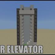 Working Zipper Elevator In Minecraft Bedrock Super Easy