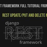 Recipe5 Django Rest Framework Rest Update Delete Method Rest Put Delete Method AIOC