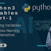 Variables In Python Part 1 Creating Variable Variable Naming Case Sensitive