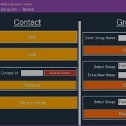 C Contact Information System Project With Source Code Link In The Description