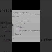How To Write A Code For Fibonacci Series With Recursion In Python Pythonprogramming Python3