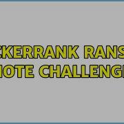 HackerRank Ransom Note Challenge 2 Solutions