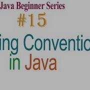 Java 15 Naming Convention In Java Java Programming Tutorial