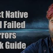 React Native Build Failed How To Fix Failed To Install All Error