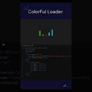 Colorful Loader Using HTML CSS Html Css Shorts