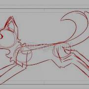 Cat Run Cycle Test Animation