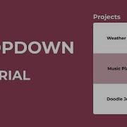 How To Create A HTML Dropdown Menu CSS Dropdown Tutorial