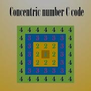 Concentric Squares Code In C Language SkillupwithGenie