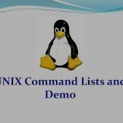 Basic Unix Commands