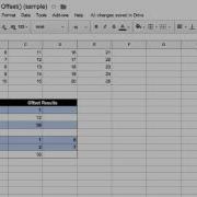 Lookup Functions 4 Offset