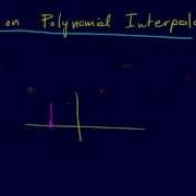 5 4 7 Curve Fitting Note On Polynomial Interpolation