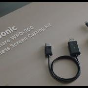 ViewSonic ViewShare WPD 900 Беспроводной комплект для трансляции экрана Аксессуары