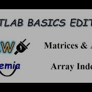 Матрицы и массивы в Matlab Основы Matlab Часть 5