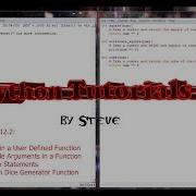Python Tutorial V3 2 5 Lesson 12 2 Multiple Parameters In A User Defined Function