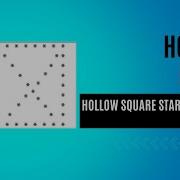 Learn To Code A Hollow Square Star Pattern With Diagonal In Java Step By Step Tutorial