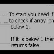 SameFirstLast Java CodingBat Array 1