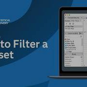 How To Filter A Dataset In JMP